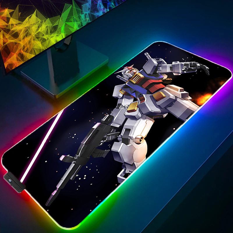 Gaming Accessories Kawaii - RGB Kawaii Mouse Pad Anime Gabinete