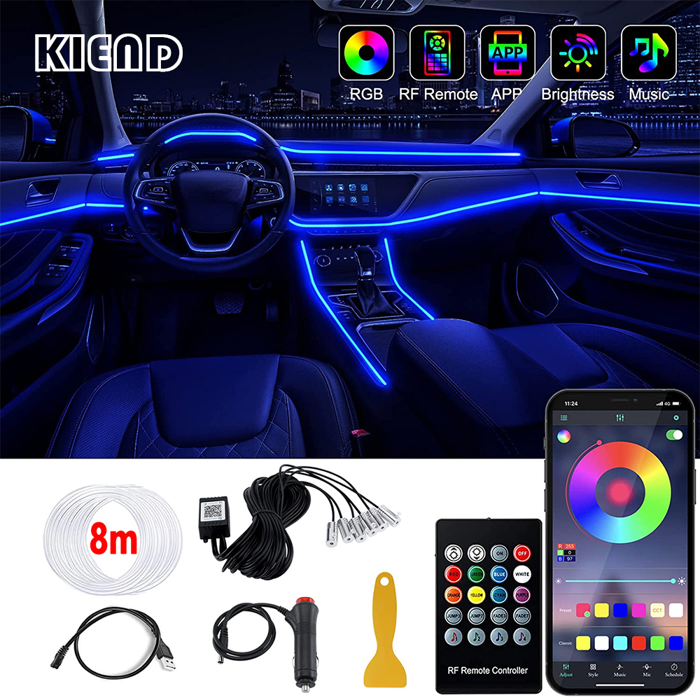 Rgb Hub Sync - LED Car Interior Ambient Strip Lights