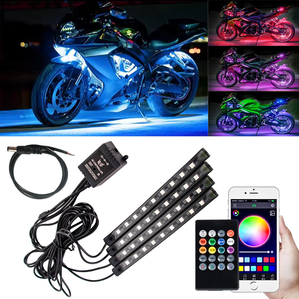 Rgb Hub Sync - LED Motorcycle Car Atmosphere Foot Light