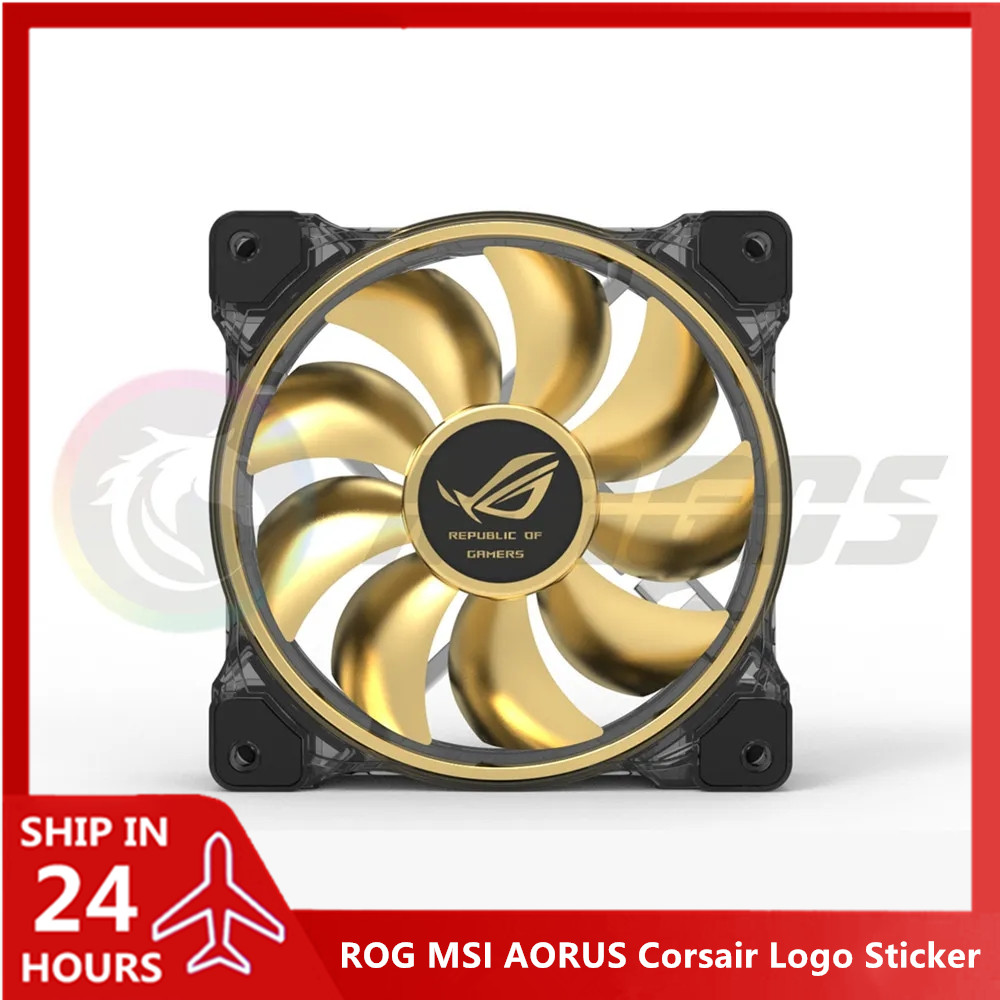 Gaming Accessories Bag - PC Gamer Cabinet Fan Logo Sticker