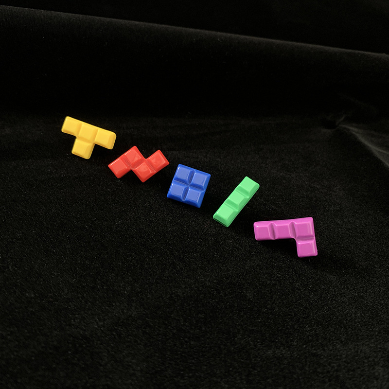 Tetris Block Resin Pins Retro  - Gaming Accessories Retro recension och pris
