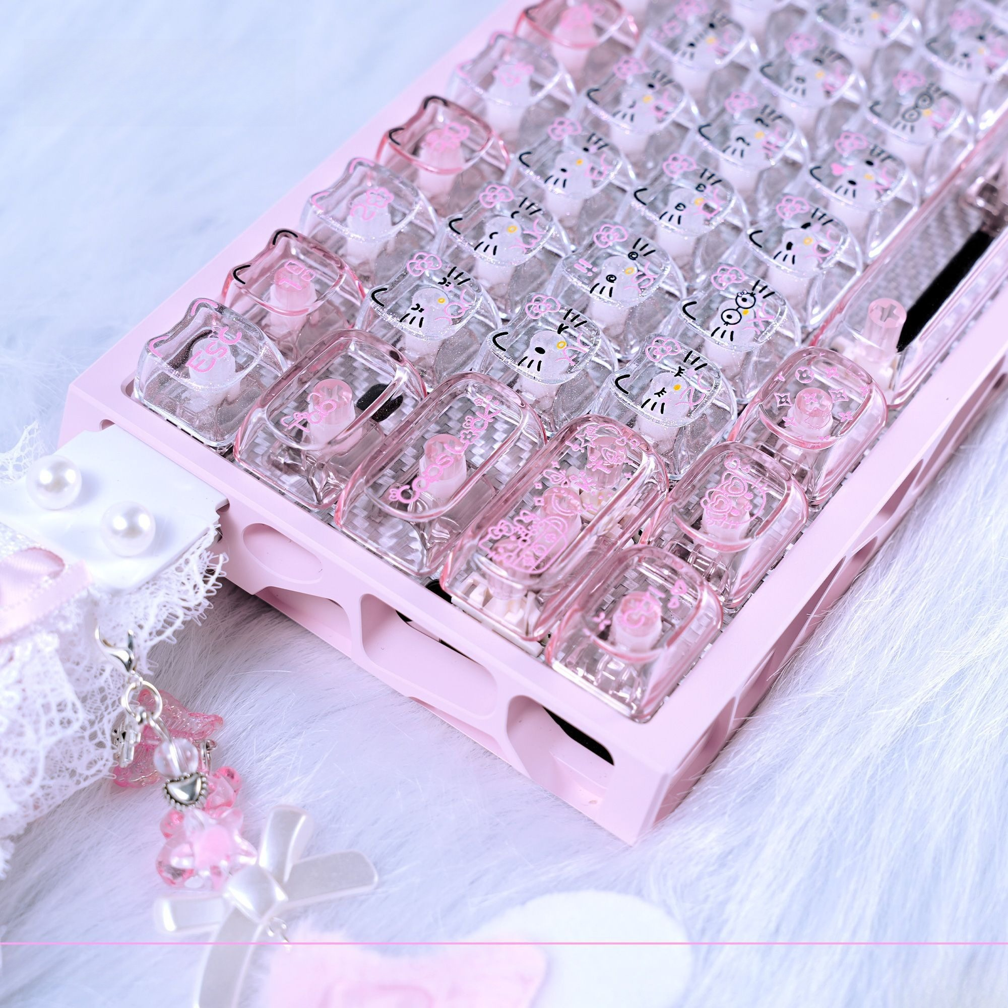Anime Sanrio Hello Kitty Trans - Gaming Accessories Kawaii recension och pris