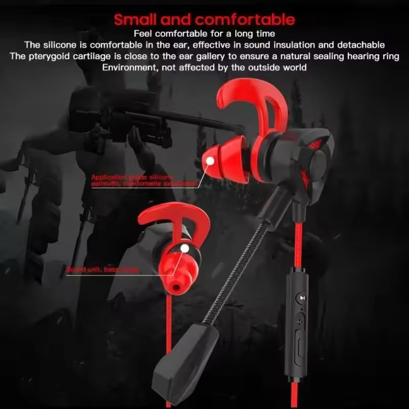 Headset Gamer Headphones Wired - Gaming Accessories Tablet recension och pris