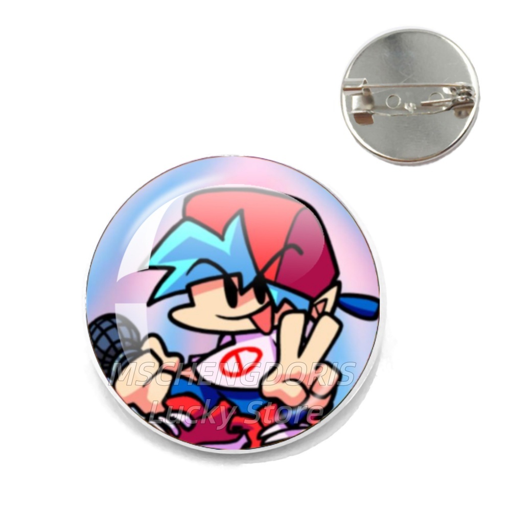 Friday Night Funkin' Pins Boyf - Gaming Accessories Gift For Boyfriend recension och pris