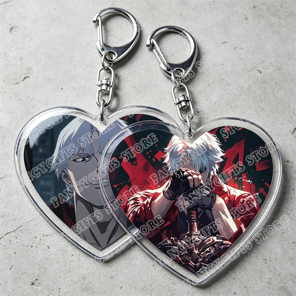 Hot Game Devil Dmc Keychains f - Gaming Accessories Gift For Boyfriend recension och pris