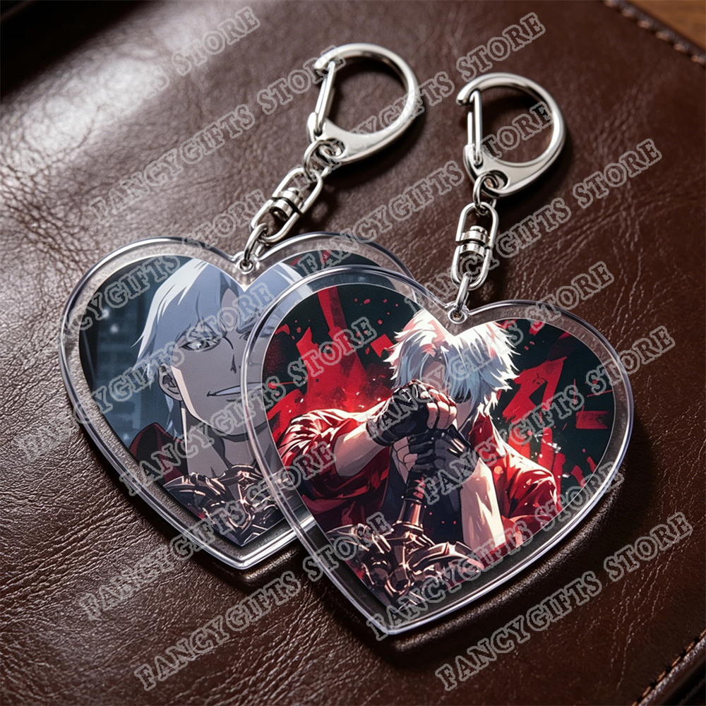 Hot Game Devil Dmc Keychains f - Gaming Accessories Gift For Boyfriend recension och pris