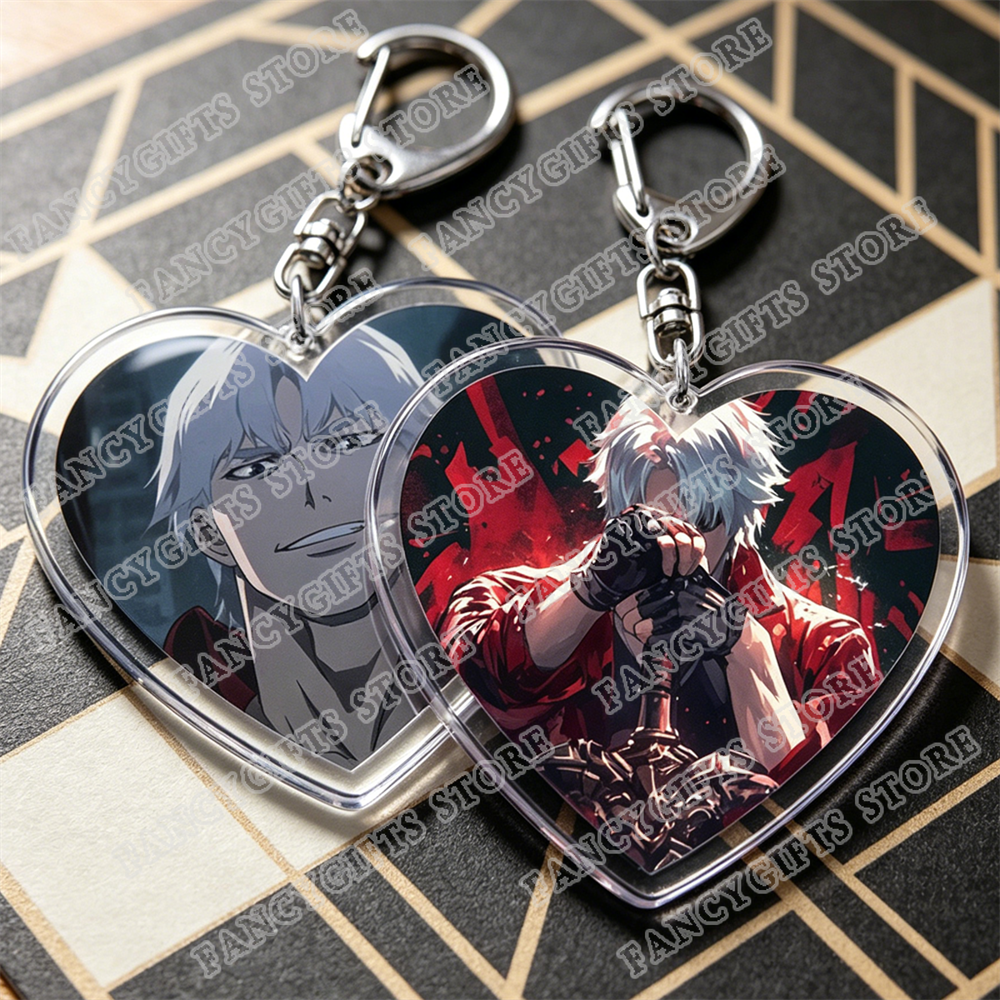 Hot Game Devil Dmc Keychains f - Gaming Accessories Gift For Boyfriend recension och pris