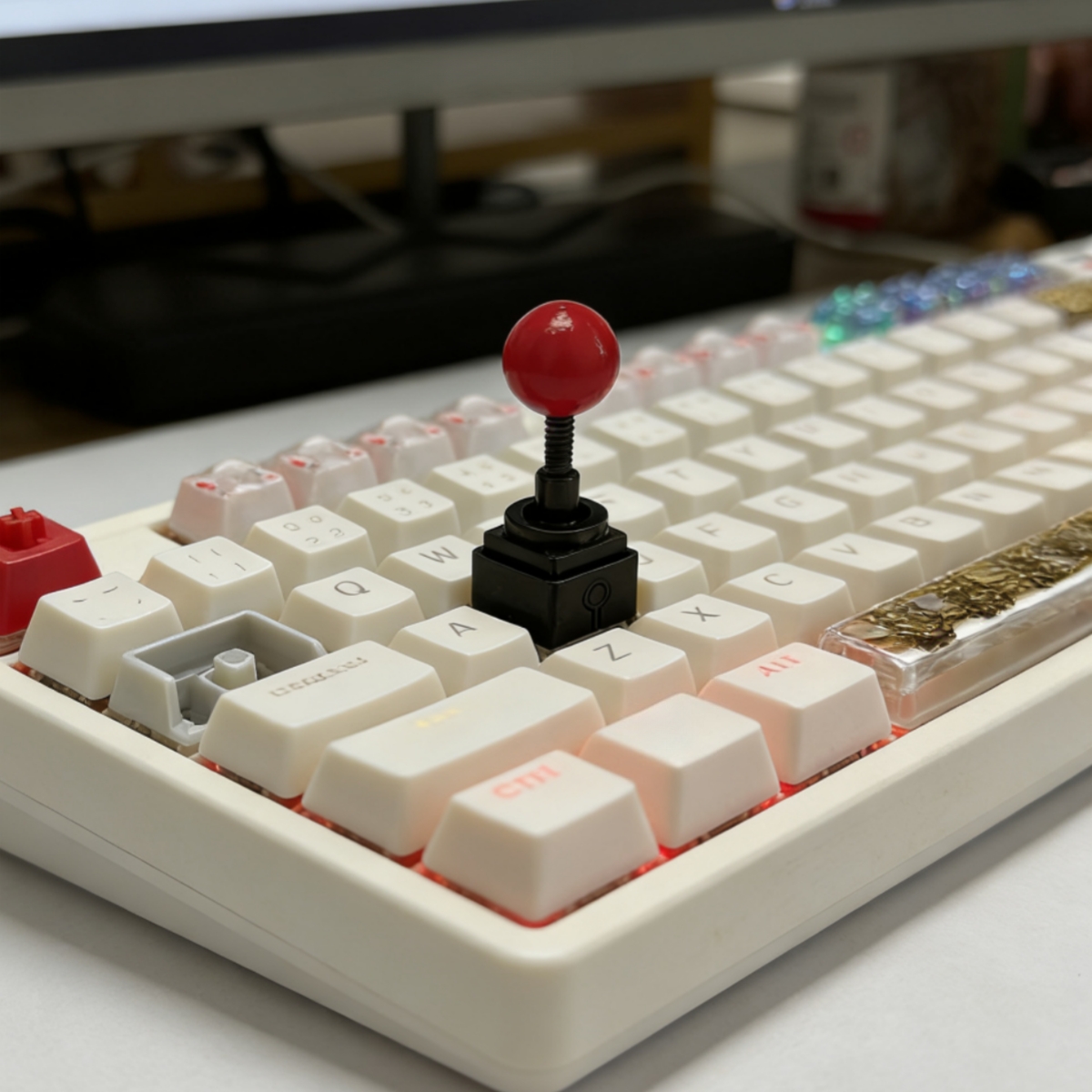 NEW Artisan Keycaps Game Rocke - Gaming Accessories Retro recension och pris