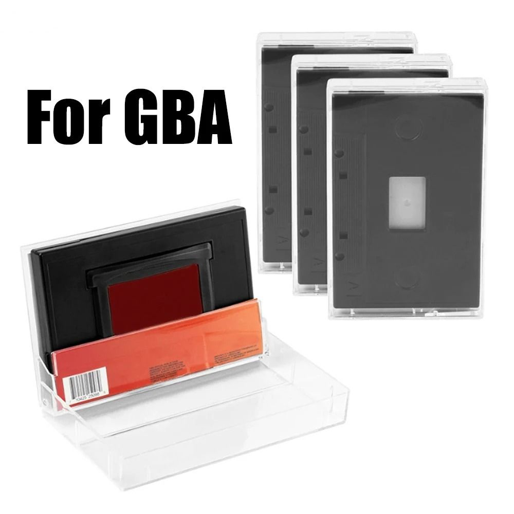 Clear Game Cassette Storage Bo - Gaming Accessories Retro recension och pris