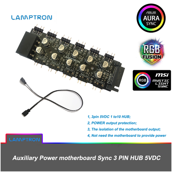 LAMPTRON SP101 10X Addressable - Gaming Hardware And Accessories recension och pris