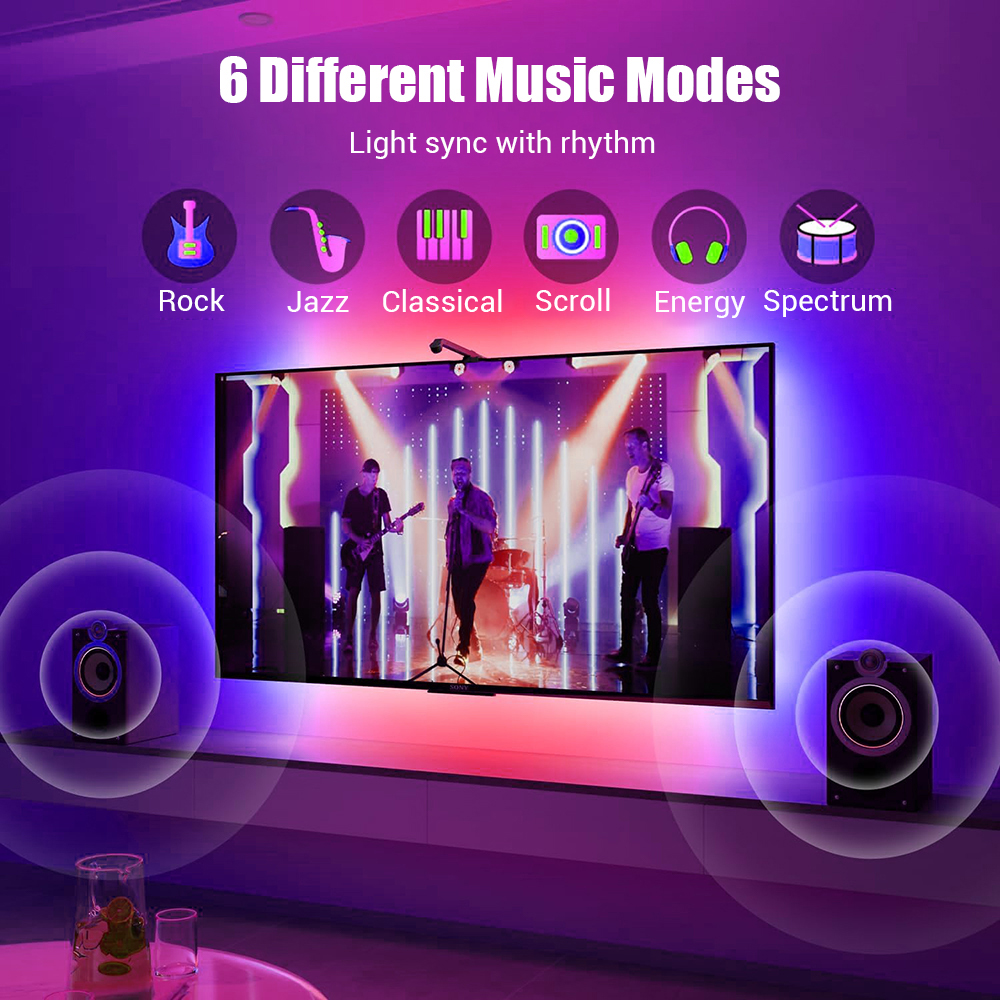 TV Backlight Sync LED Strip RG - Gaming Accessories App recension och pris