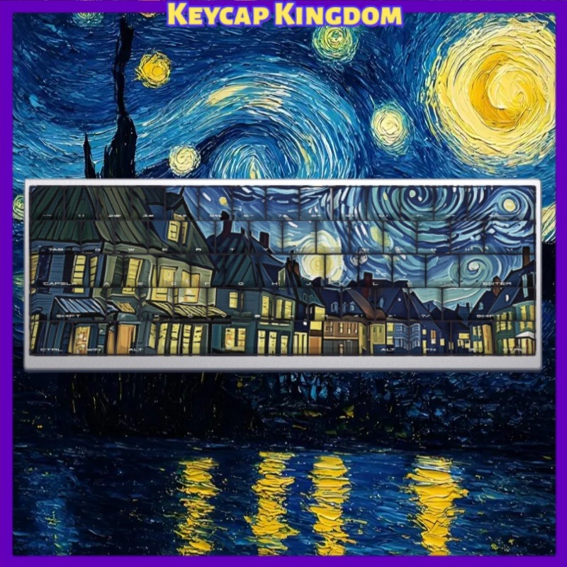 Van Gogh Starry Sky Theme Keyc - Gaming Accessories Tablet recension och pris