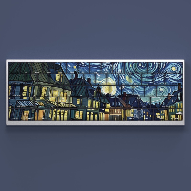 Van Gogh Starry Sky Theme Keyc - Gaming Accessories Tablet recension och pris