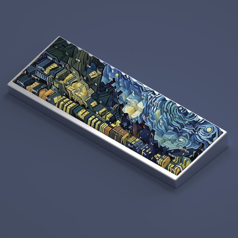 Van Gogh Starry Sky Theme Keyc - Gaming Accessories Tablet recension och pris