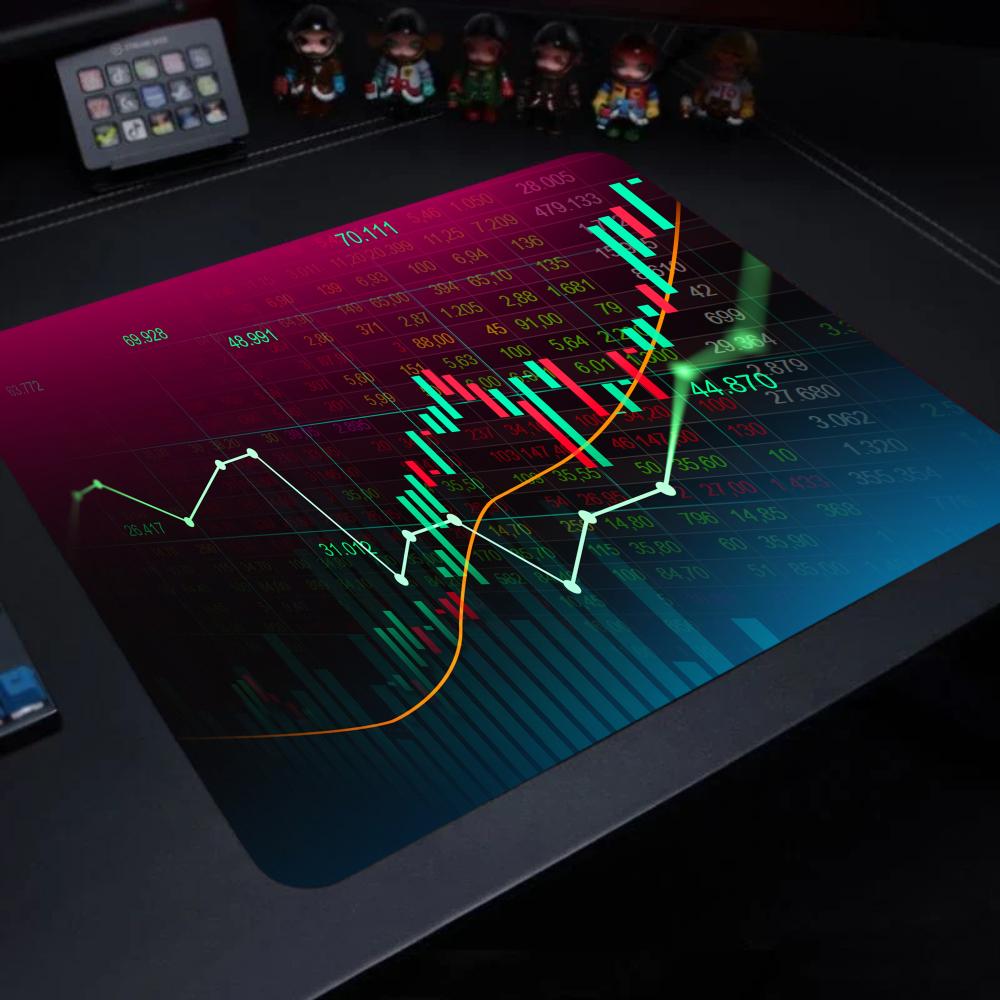 Market Trading Graph Square Mo - Gaming Accessories Market recension och pris