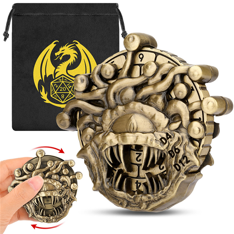 Retro Beholder Shape Metal Dic - Gaming Accessories Retro recension och pris
