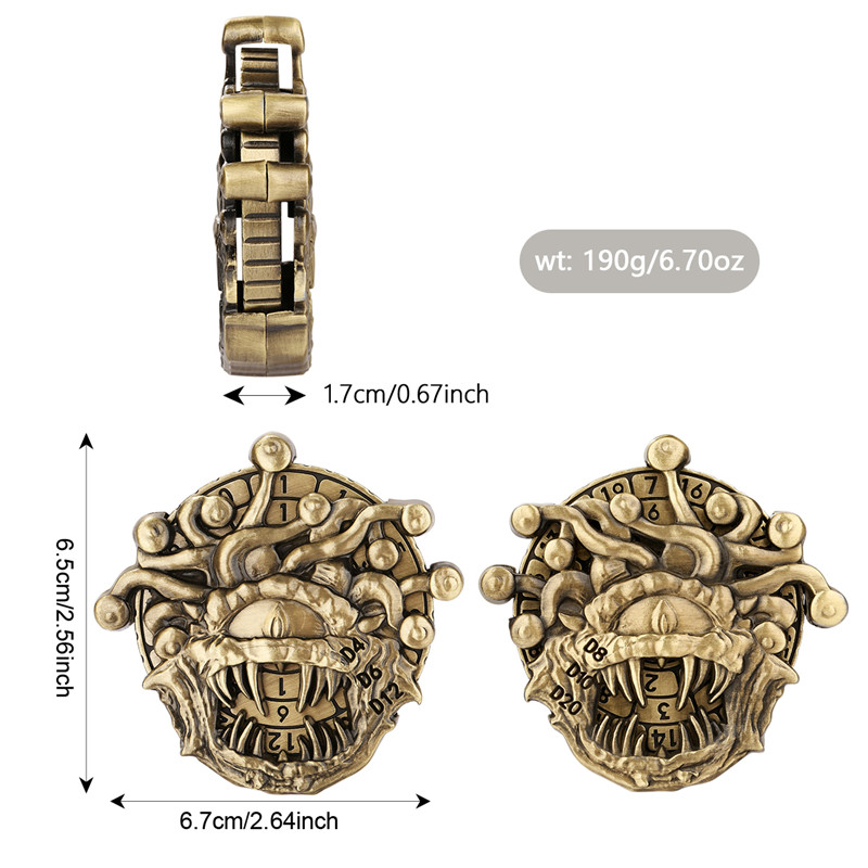Retro Beholder Shape Metal Dic - Gaming Accessories Retro recension och pris