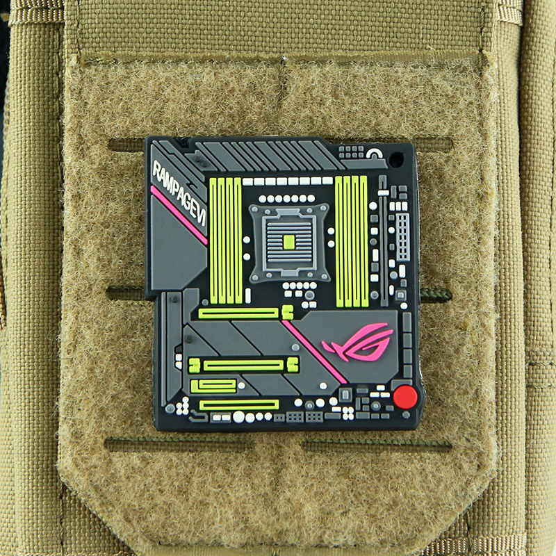 PC ROG Motherboard PVC Patch R - Gaming Hardware And Accessories recension och pris