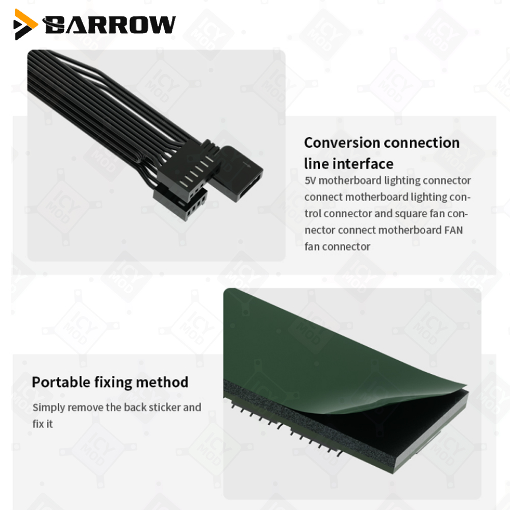 Barrow 7-Port Fan Controllers  - Rgb Hub Sync recension och pris