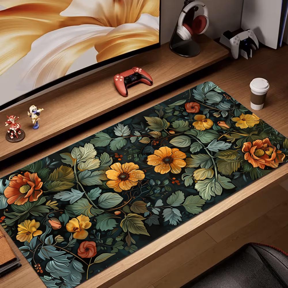 Retro flower art rendering Mou - Gaming Accessories Retro recension och pris