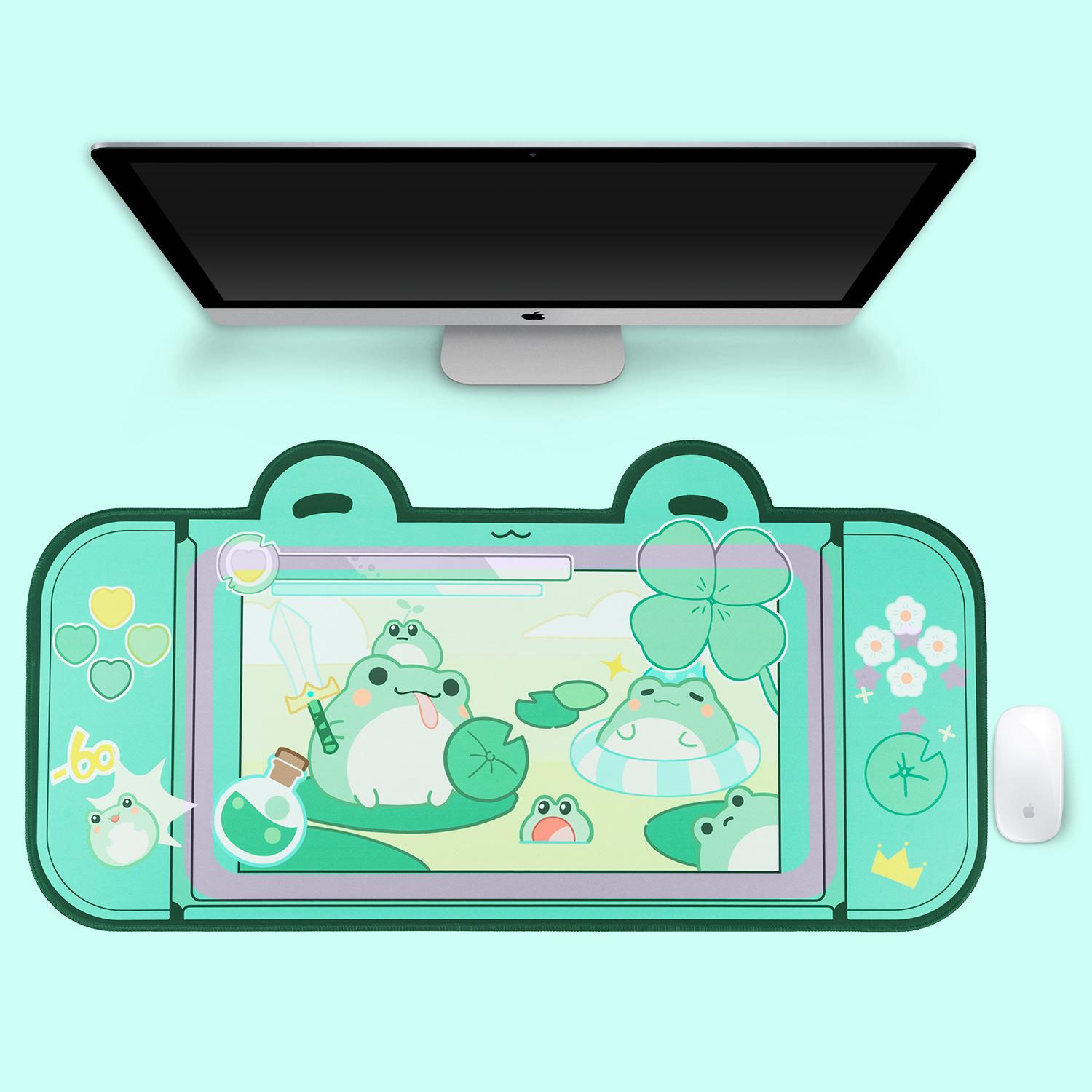 Extra Large Kawaii Gaming Mous - Gaming Accessories Kawaii recension och pris