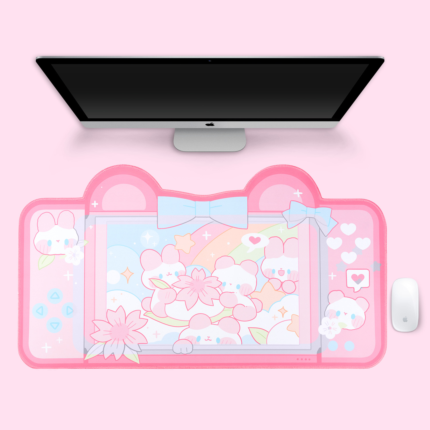 Extra Large Kawaii Gaming Mous - Gaming Accessories Kawaii recension och pris