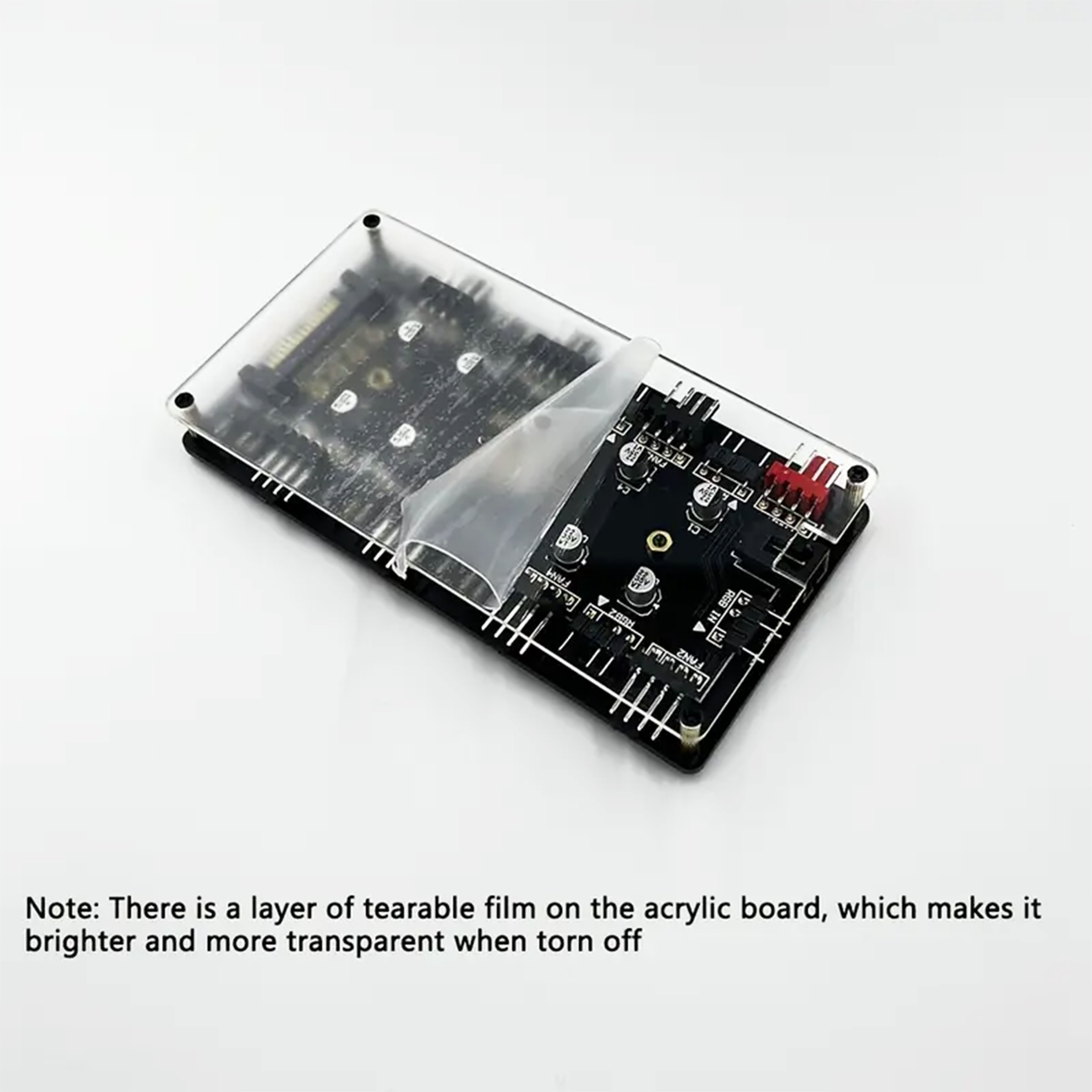 8 Port ARGB PWM Fan Hub, 5V 3P - Rgb Hub Sync recension och pris