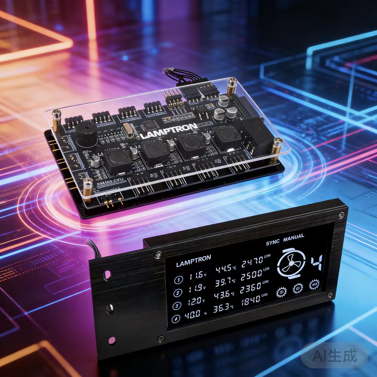 LAMPTRON RW460 Water Cooling C - Gaming Hardware And Accessories recension och pris