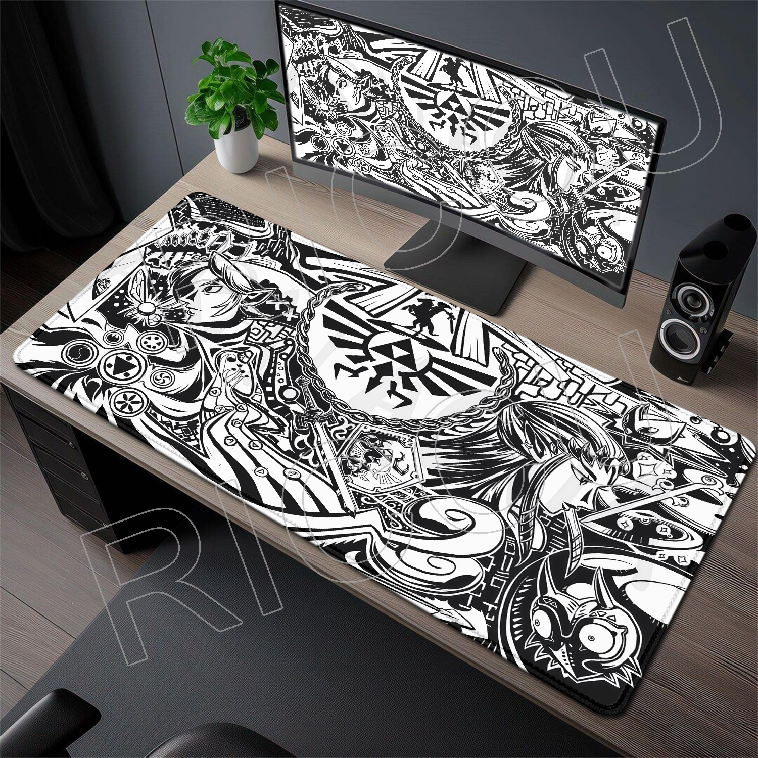 XXL HD Printing Gamer Mousepad - Zelda Gaming Accessories recension och pris