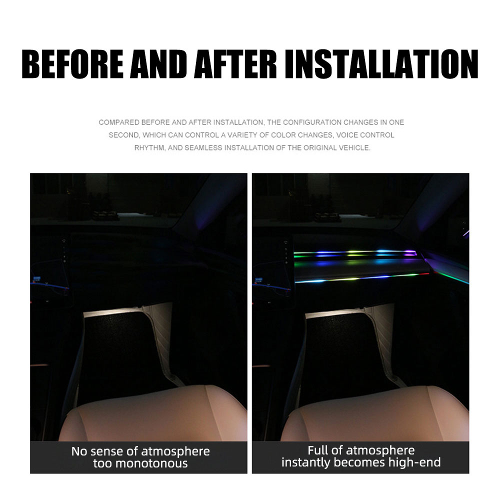 6/10 in 1 Car Led Ambient Ligh - Rgb Hub Sync recension och pris