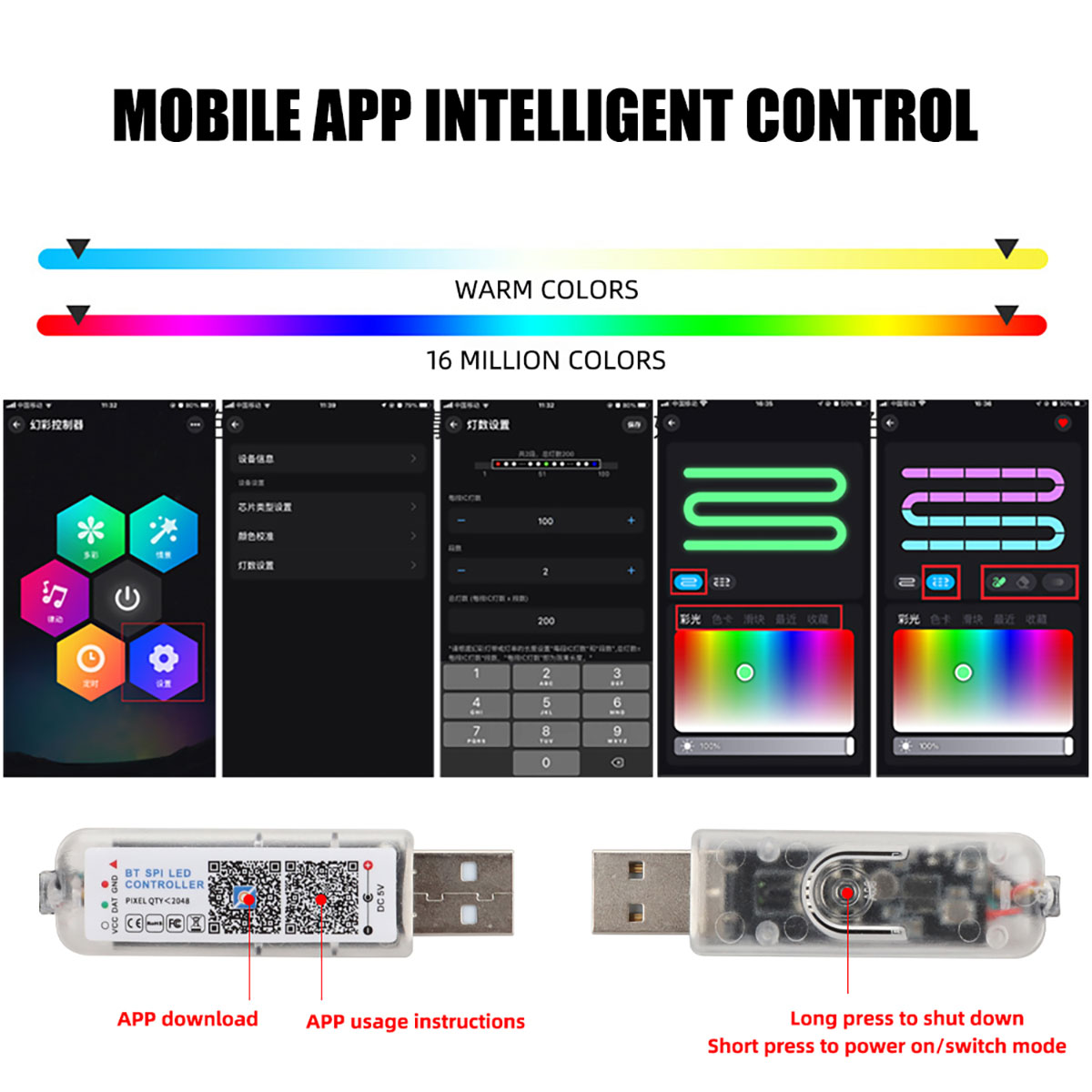 6/10 in 1 Car Led Ambient Ligh - Rgb Hub Sync recension och pris