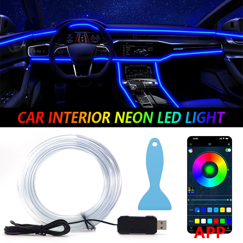 Car RGB Ambient LED Light Stri - Rgb Hub Sync recension och pris