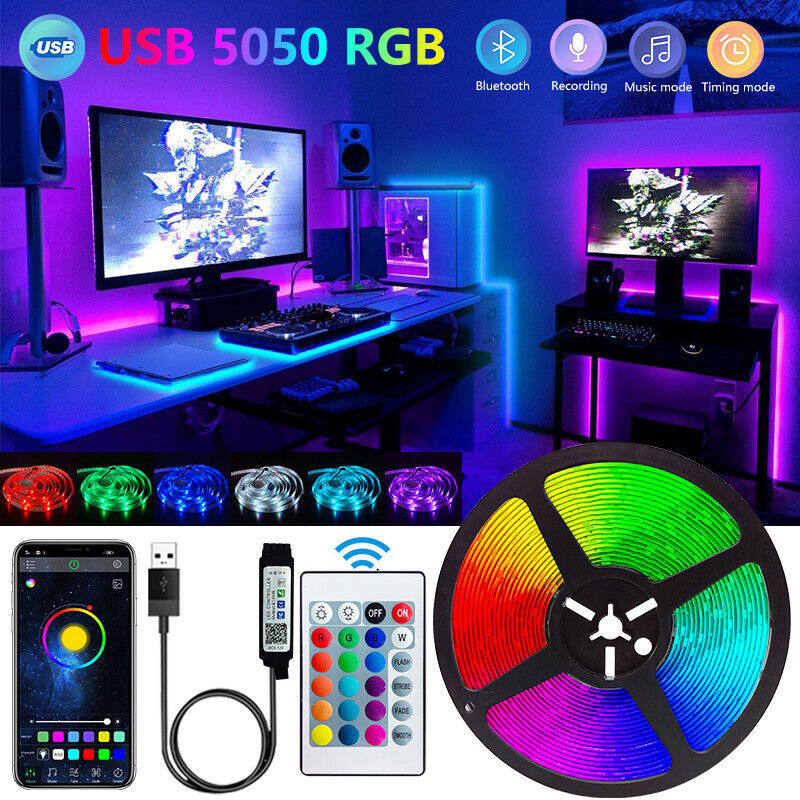 Bluetooth LED Lights Strip 505 - Rgb Hub Sync recension och pris