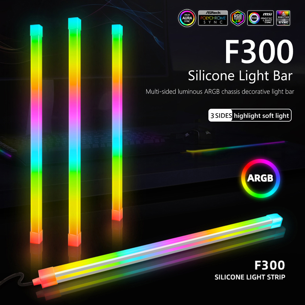 1/2PCS COOLMOON 30cm Aluminum  - Rgb Hub Sync recension och pris