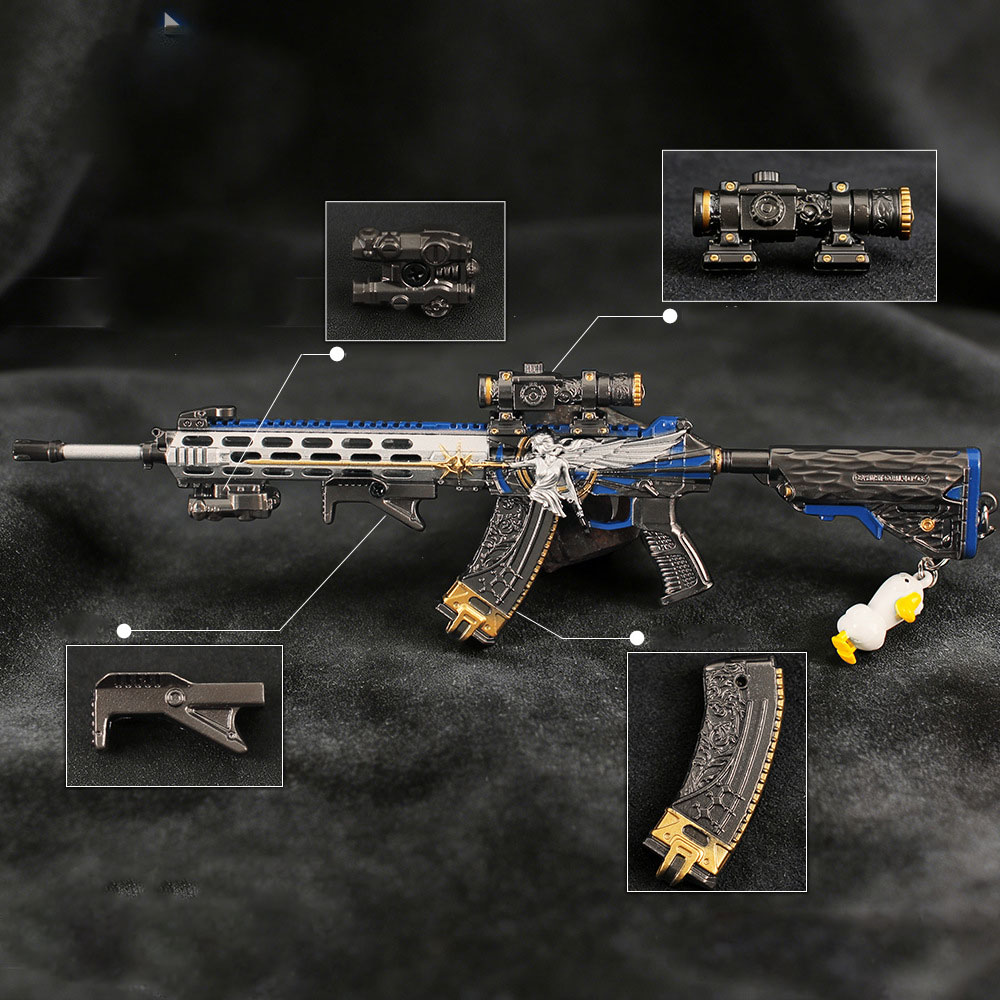 22cm Detachable Toy Gun Keycha - Gaming Accessories Bag recension och pris