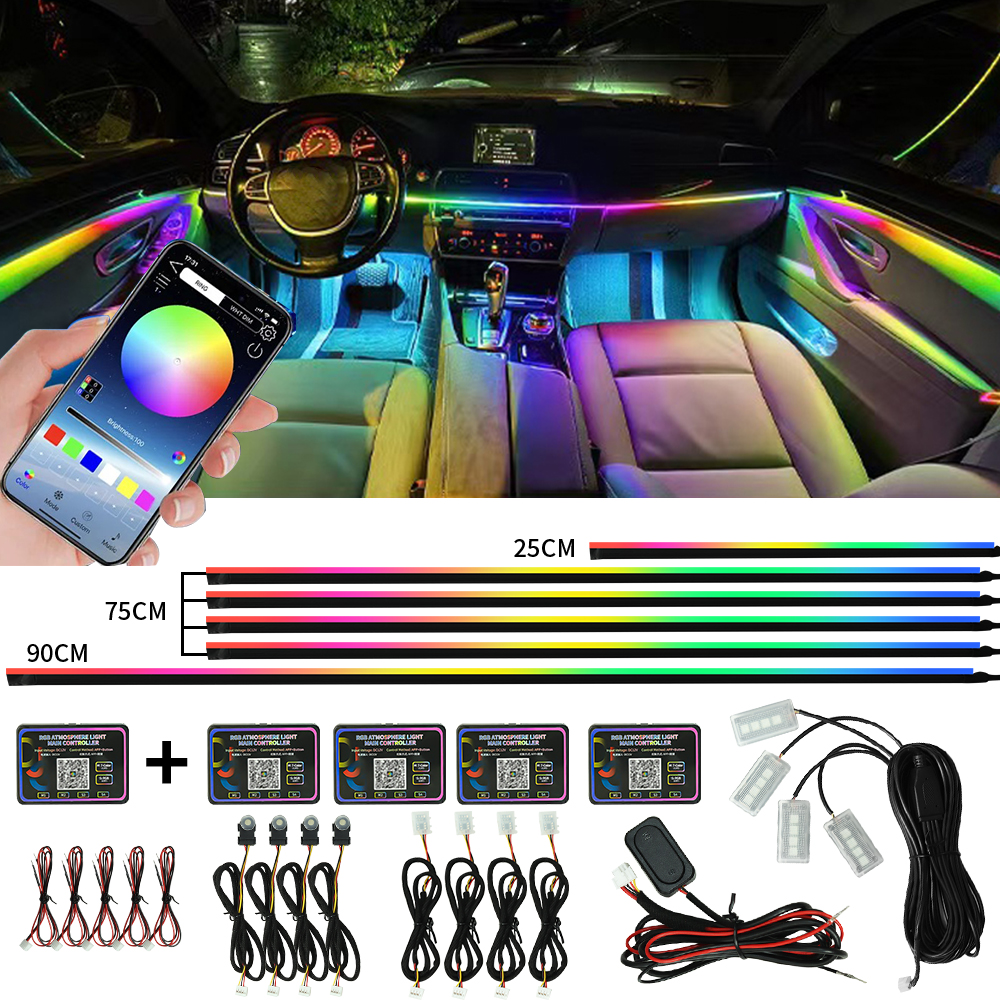 Symphony Car Ambient Lights Ki - Rgb Hub Sync recension och pris