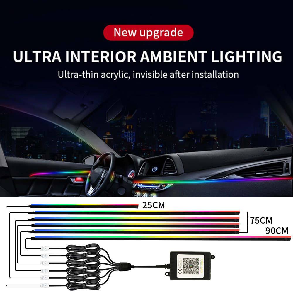 Symphony Car Ambient Lights Ki - Rgb Hub Sync recension och pris