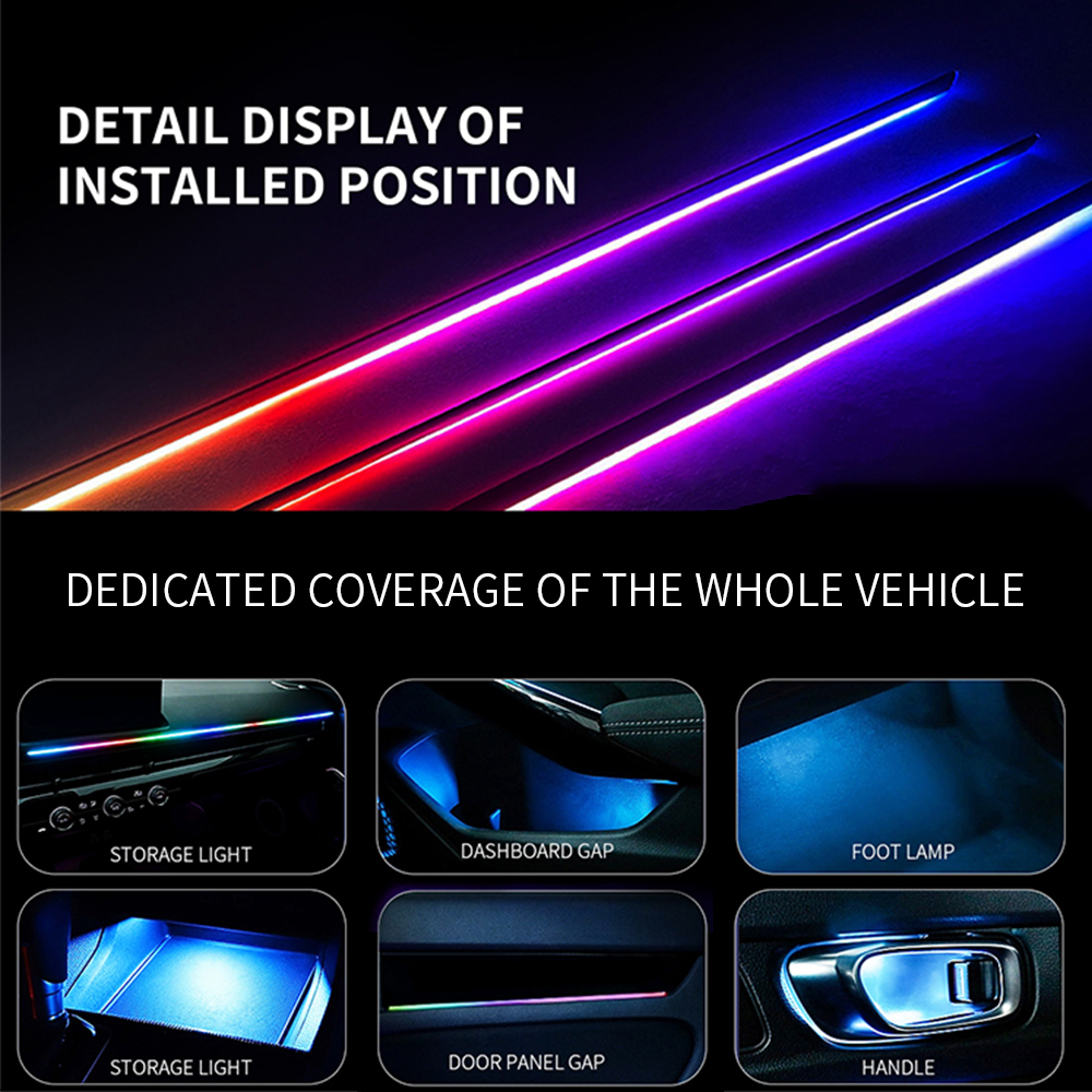 Symphony Car Ambient Lights Ki - Rgb Hub Sync recension och pris