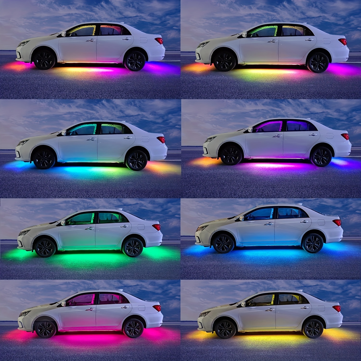 RGB Flexible Car Underglow Lig - Rgb Hub Sync recension och pris