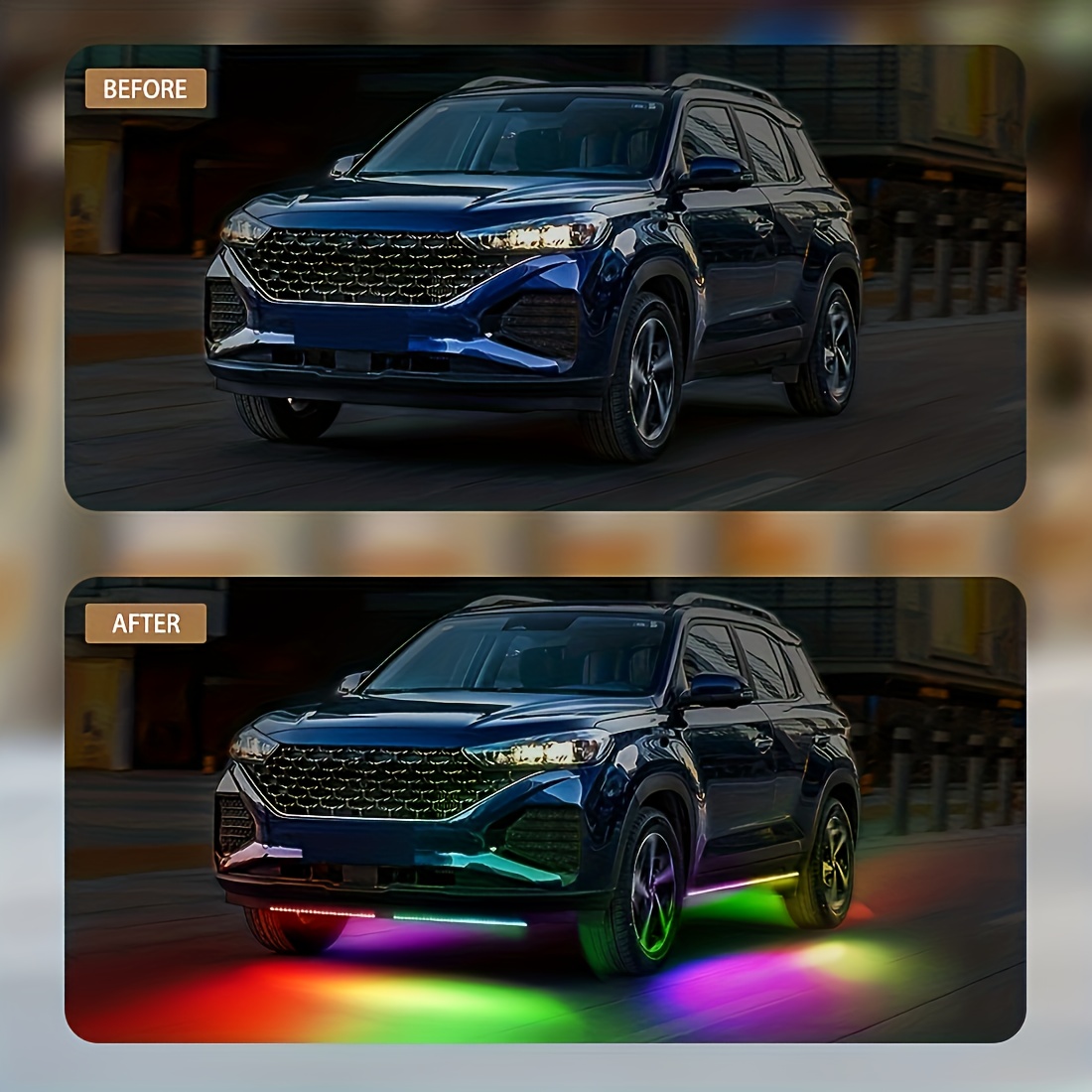 RGB Flexible Car Underglow Lig - Rgb Hub Sync recension och pris